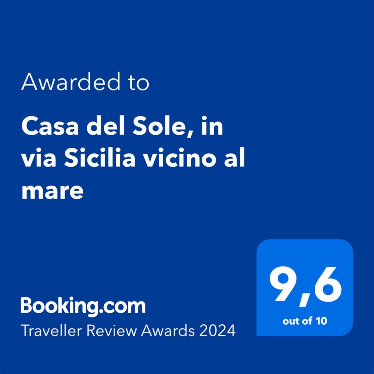 테라치나 Casa Del Sole, In Via Sicilia Vicino Al Mare 아파트 외부 사진